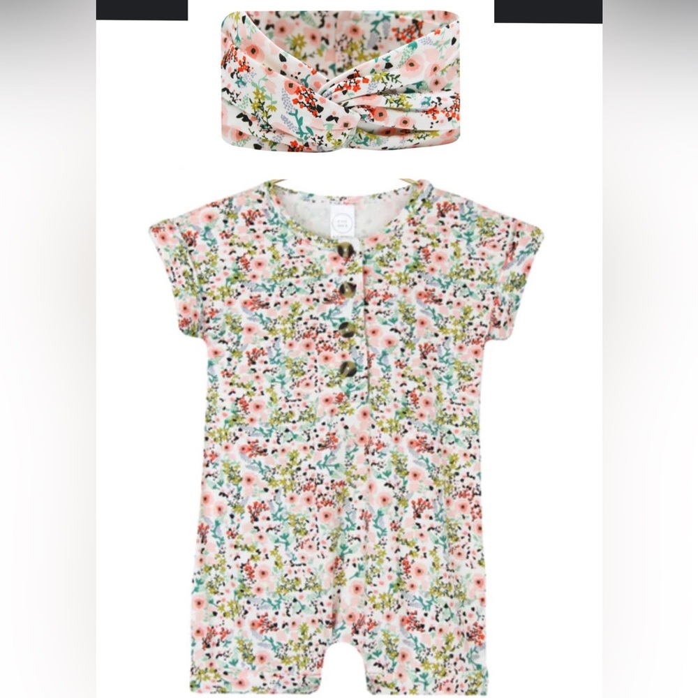 Lou Lou & Company Millie Romper & twist headband